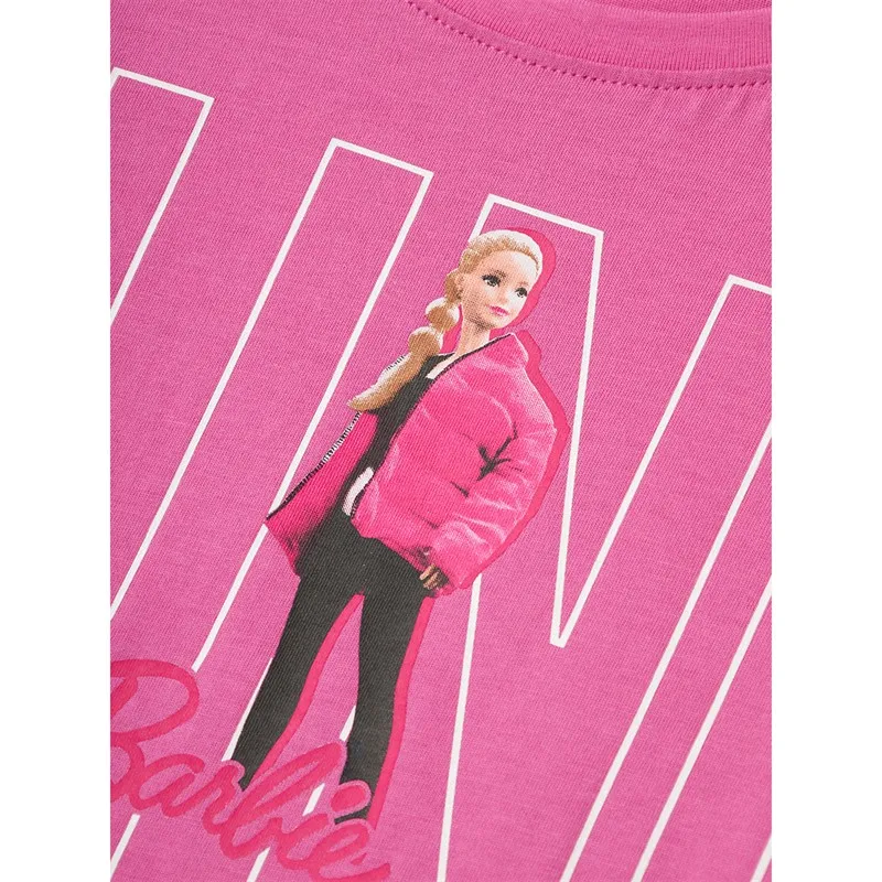 Barbie T-Shirts Rosa Fille Multicolore