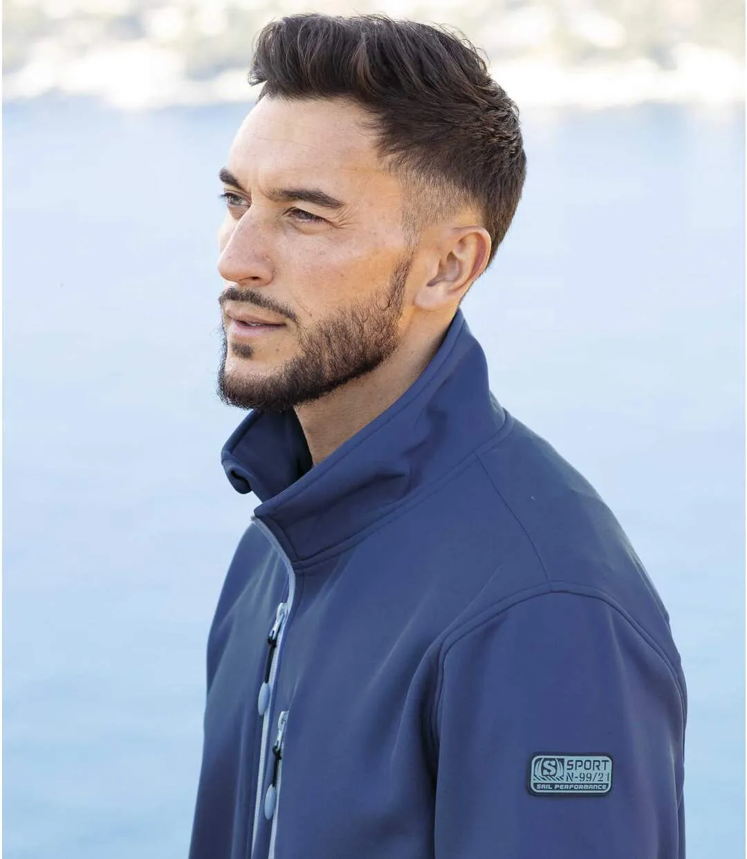 Blouson Sport Softshell Doublé Micropolaire