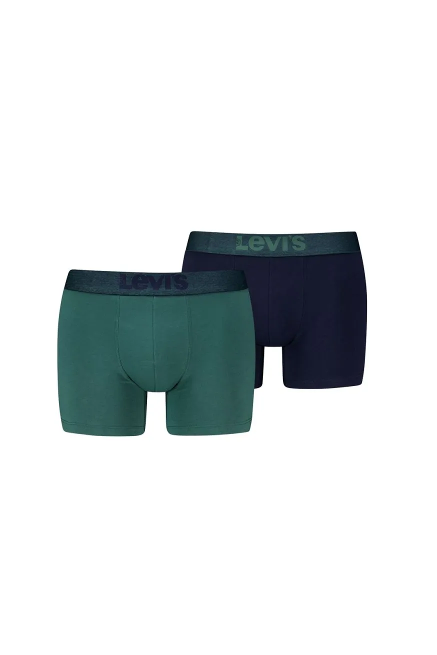 Boxer LEVI'S BOXER Bistro Green (lot de 2)