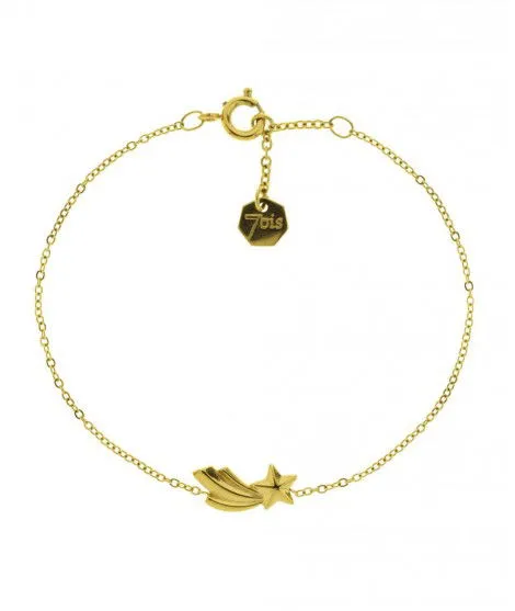 Bracelet en acier inoxydable - Etoile filante