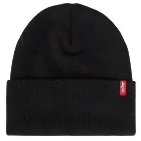 Casquettes et Bonnets Levi s slouchy red tab beanie noir