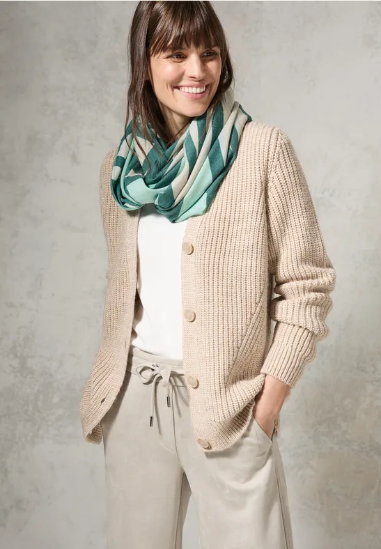 CECIL Foulard loop à motifs 