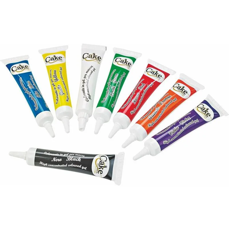Colorant gel tube noir 20 gr