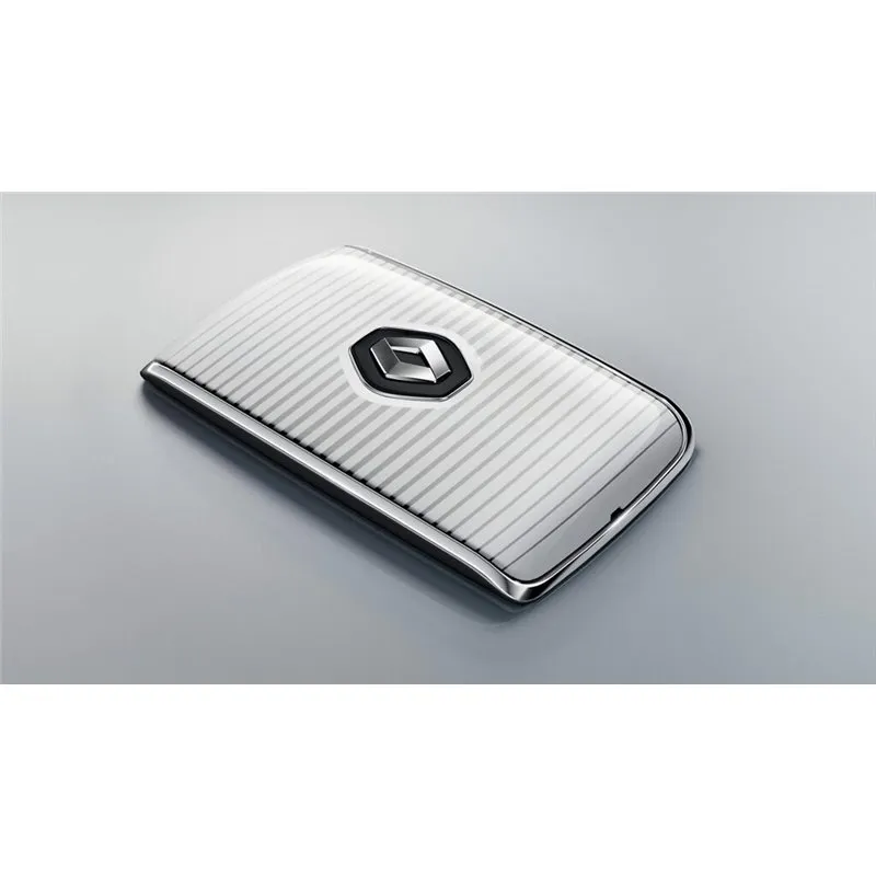 coque de badge renault - bleu marine