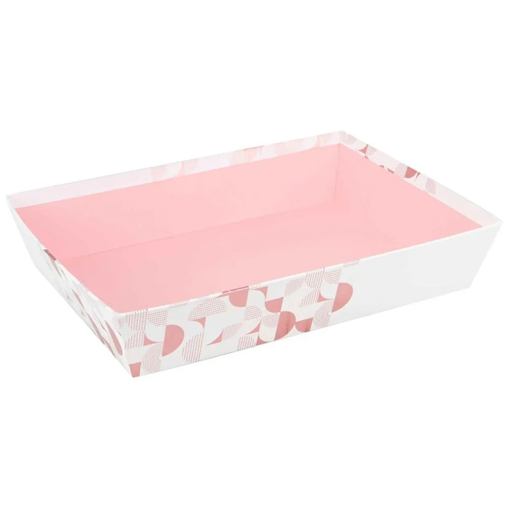 Corbeille carton iconic 36x27x7cm en carton