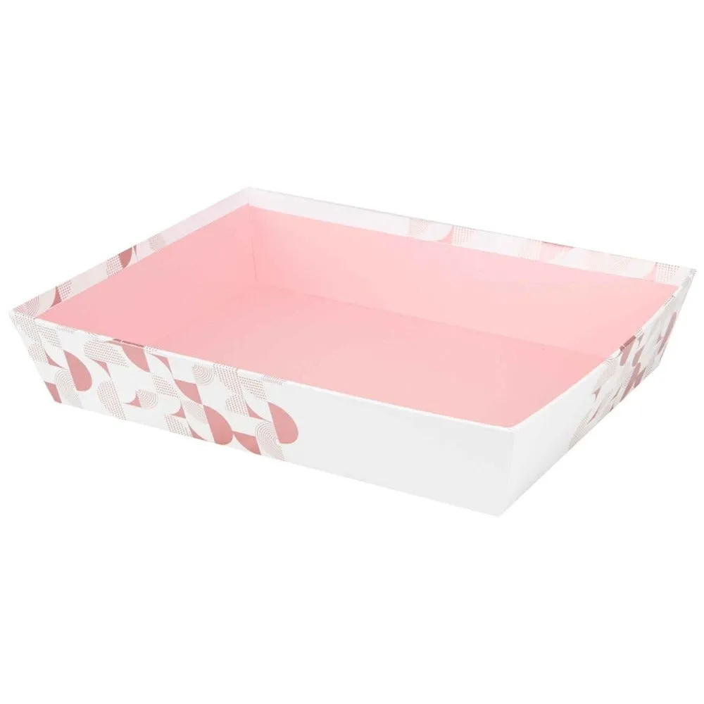 Corbeille carton iconic 36x27x7cm en carton