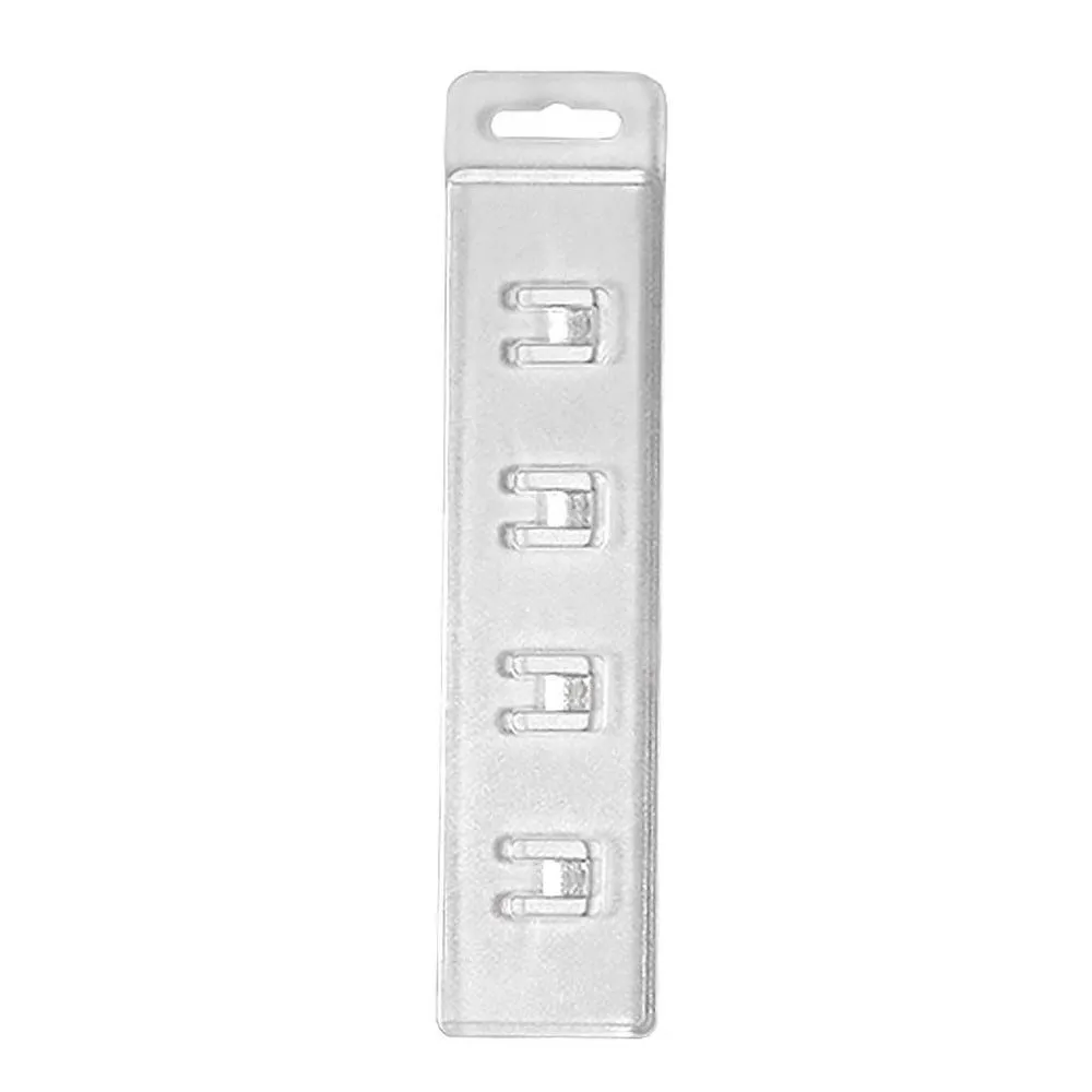 Demi-porte-badge pour cartes à piste magnétique vertical (lot de 100)