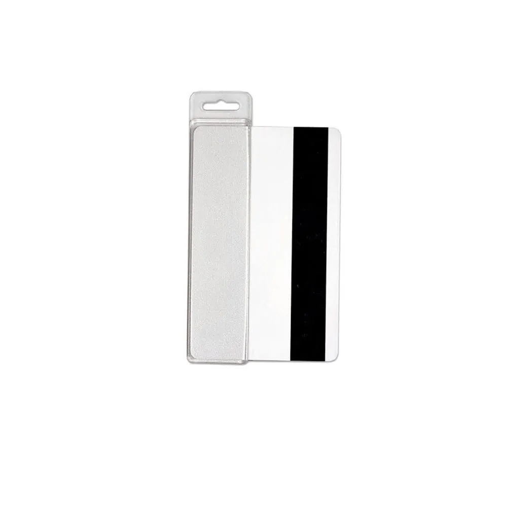 Demi-porte-badge pour cartes à piste magnétique vertical (lot de 100)