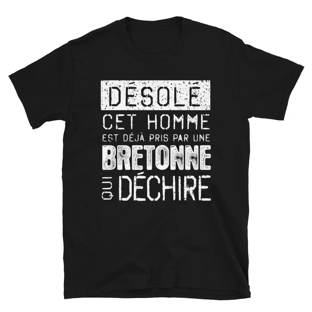 Désolé Bretonne - T-shirts Unisexe Standard
