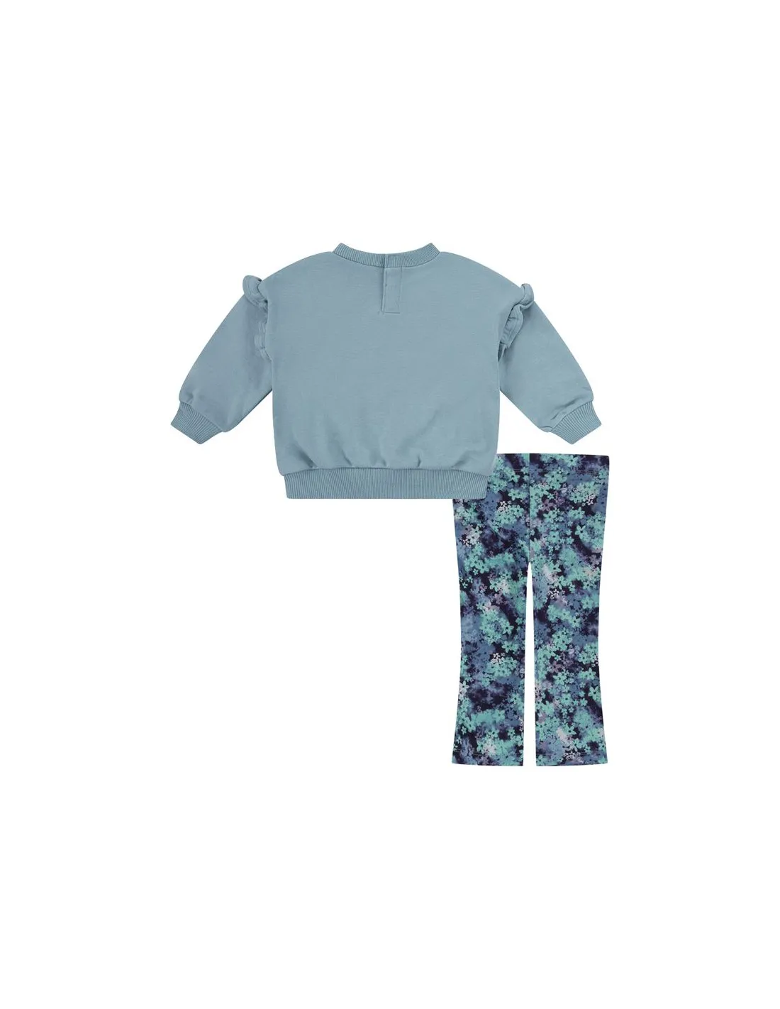 Ensemble Nike Set Fille Fresh Cut Dolman Ruffle Blue