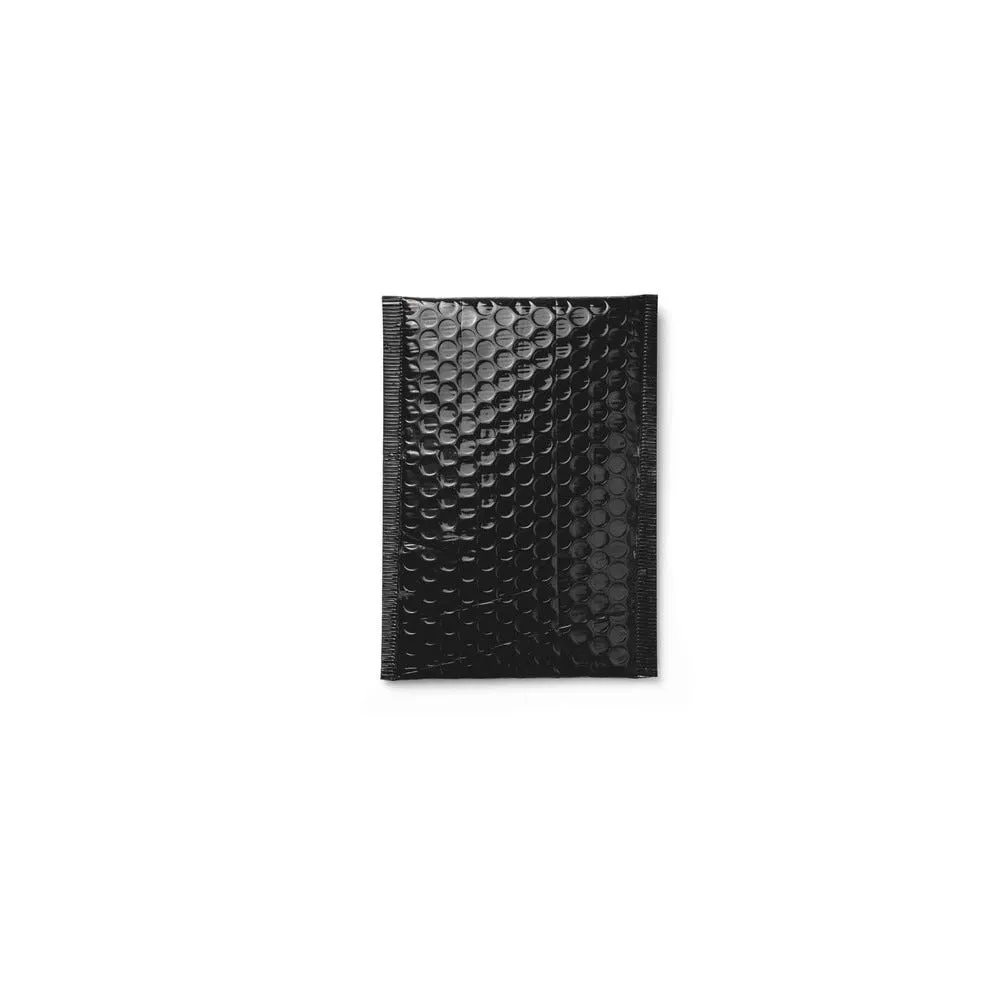 Enveloppe à bulles noir mat sans impression x10