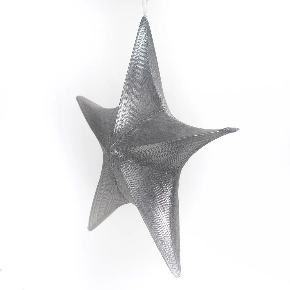 Etoile lurex argent Ø 40 cm