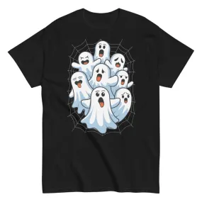 Fantômes Amusants sur Toile d'Araignée Halloween - T-SHIRTS