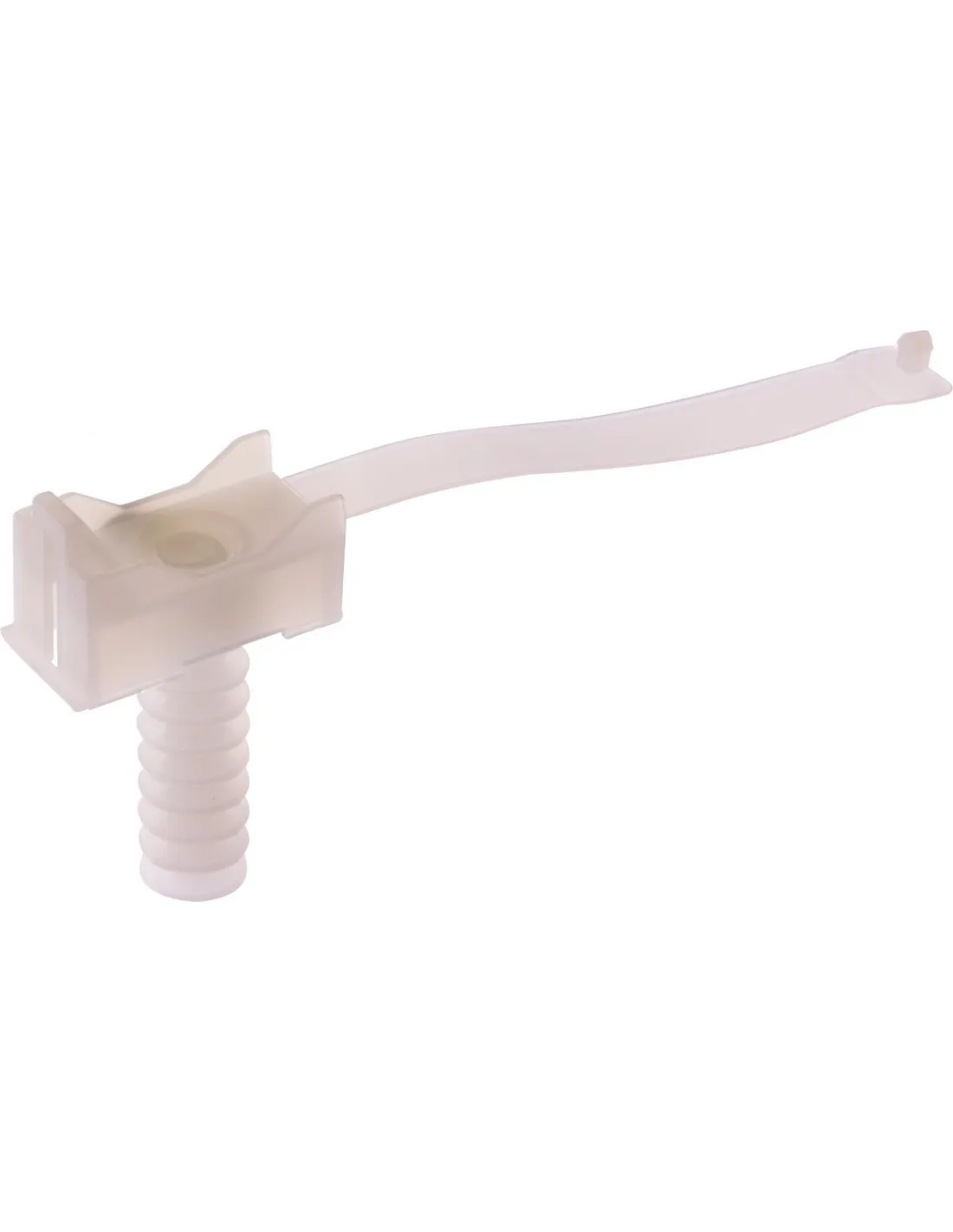 Fixe tube avec cheville 25 10 -