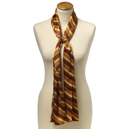 Foulards / Foulard aux rayures jaunes