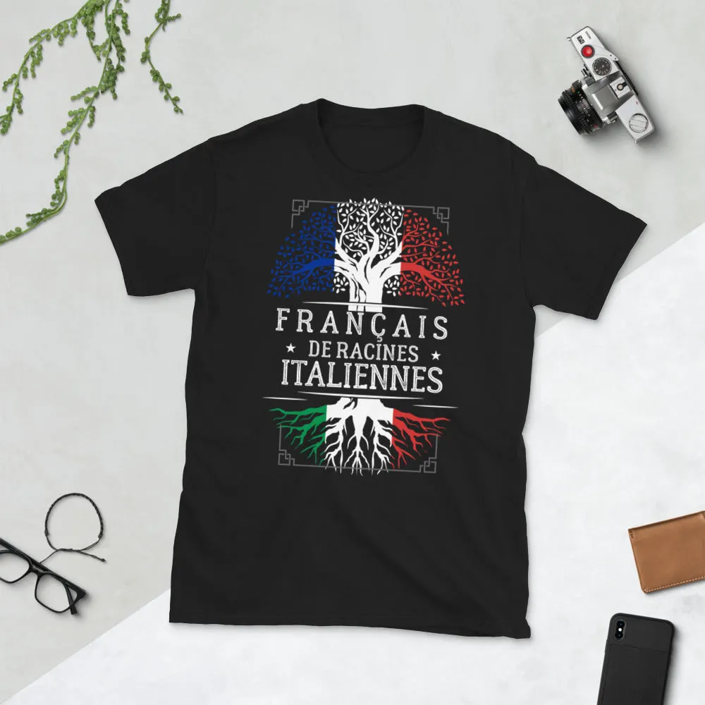Franais de Racines Italiennes - T-shirts Unisexe Standard