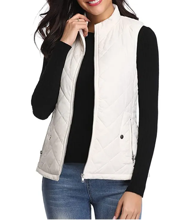 Gabriella - gilet matelassé pour femme, doublé, léger