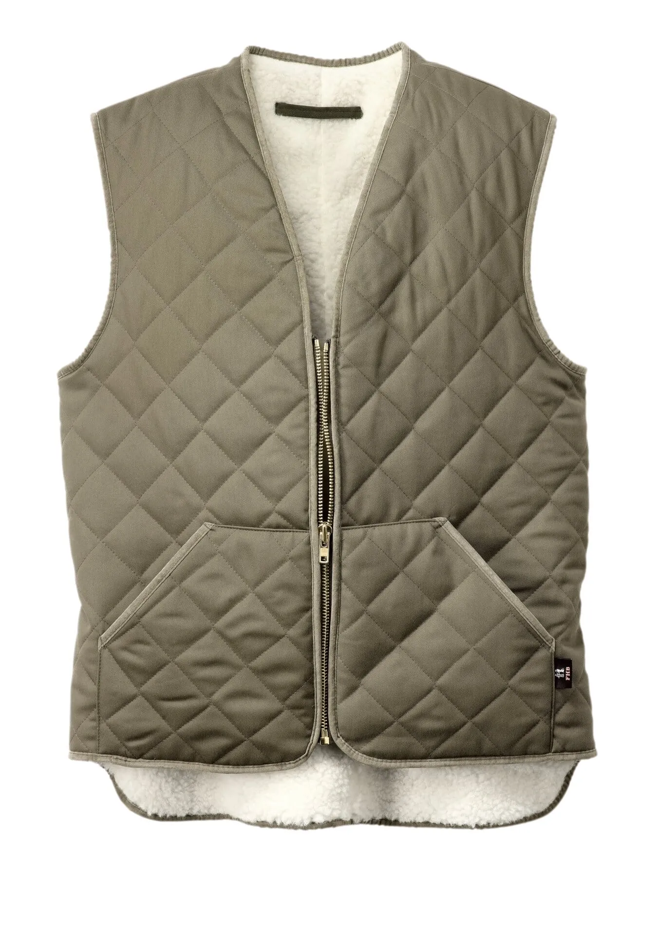 Gilet de travail doublé laine