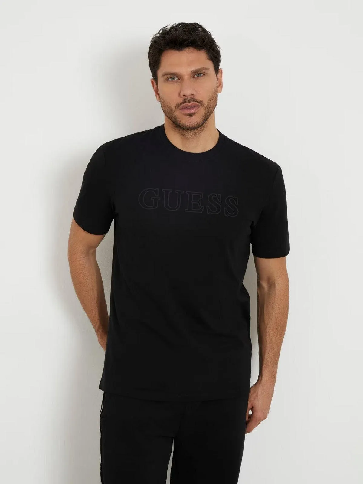GUESS SPORT T-shirts et polos pour hommes SS ALPHY T-SHIRT Z2YI11 J131