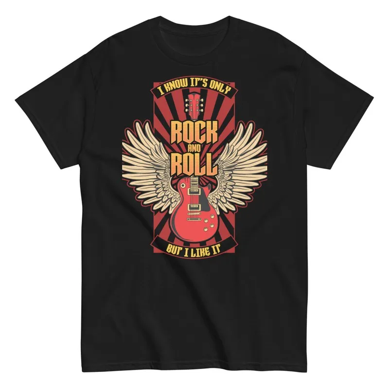 Guitare Ailée Rock and Roll - T-SHIRTS