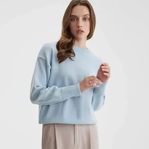Isa | Chandail Chaud  Col Ras Du Cou Pour Femmes | Chaud