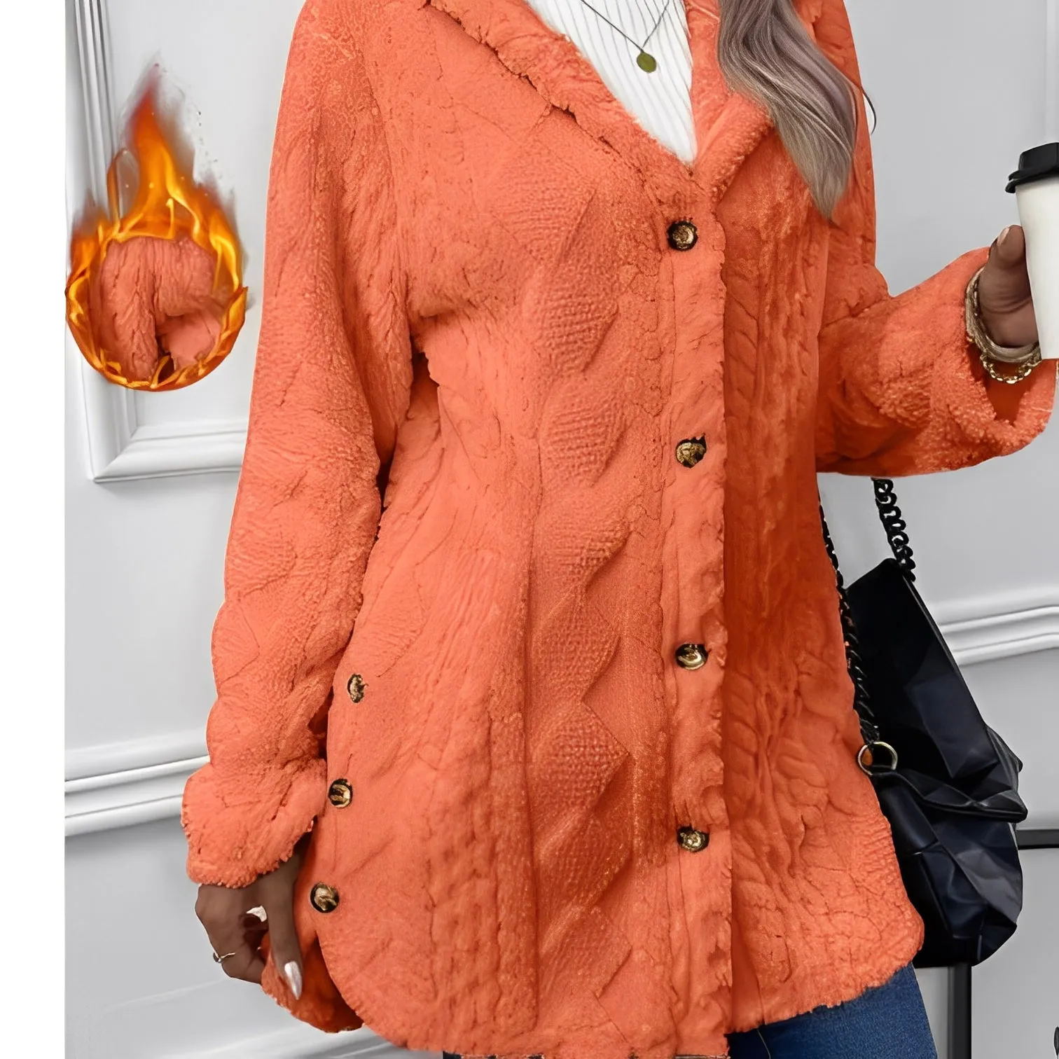 Jenny - cardigan à capuche