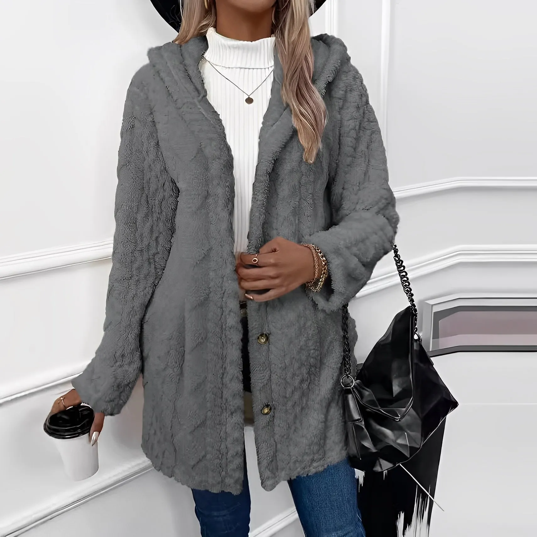 Jenny - cardigan à capuche