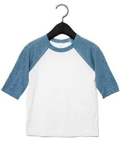 Lot de 3 T-Shirts Baseball Canvas 3200Y à Manches 3/4 Pour Enfant