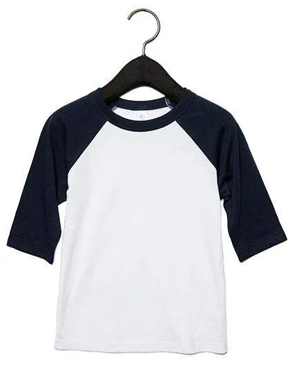 Lot de 3 T-Shirts Baseball Canvas 3200Y à Manches 3/4 Pour Enfant