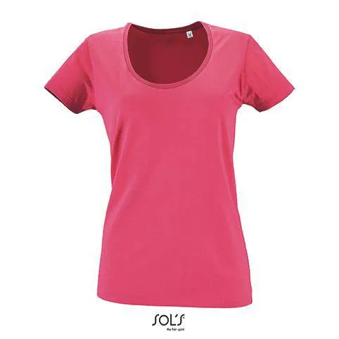 Lot de 3 T-Shirts Metropolitan Décolletés à Col Rond Pour Femme