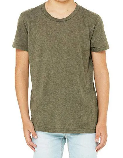 Lot de 3 T-Shirts Vierges Canvas 3413Y en Col Rond Pour Enfant