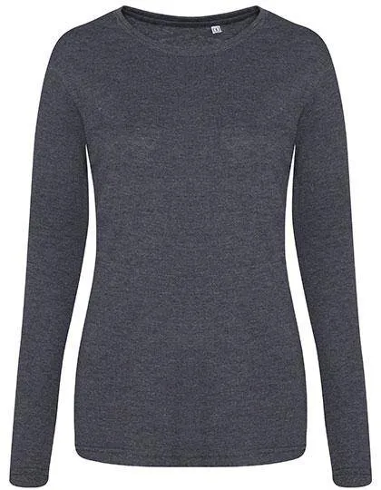 Lot de 3 T-Shirts Vierges Just Ts JT002F à Manches Longues Pour Femme