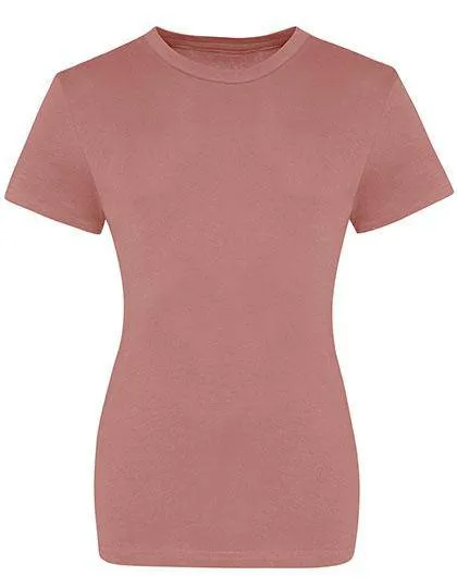 Lot de 3 T-Shirts Vierges Just Ts JT100F à Col Rond Pour Femme