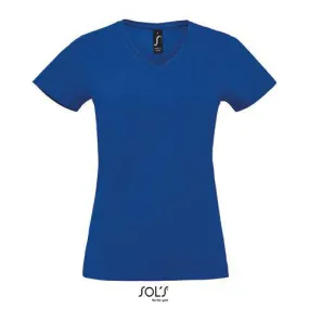 Lot de 3 T-Shirts Vierges SOL´S 02941 Imperiale à Col V Pour Femme