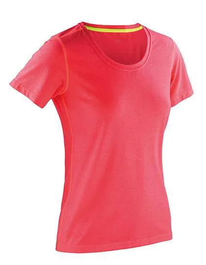 Lot de 3 T-Shirts Vierges Spiro S271F Fitness à Manches Courtes