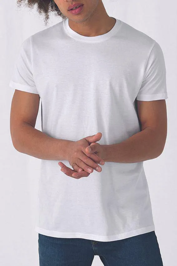 Lot de 5 T-Shirts B&C TU01T Organique E150 à Manches Courtes Pour Homme