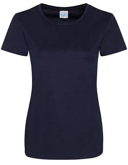 Lot de 5 T-Shirts Vierges Just Cool JC025 à Manches Courtes Pour Femme
