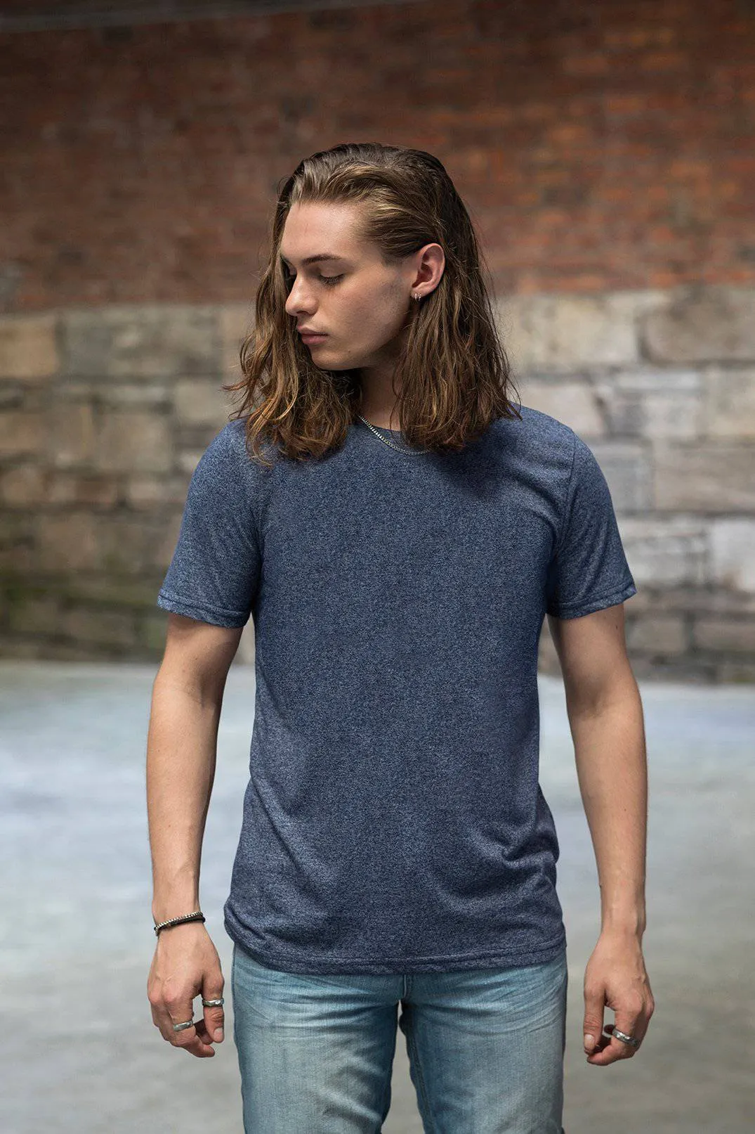 Lot de 5 T-Shirts Vierges Just Ts JT030 à Manches Courtes Pour Homme