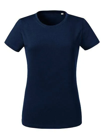 Lot de 5 T-Shirts Vierges Russell Pure Organique R-118F-0 Pour Femme