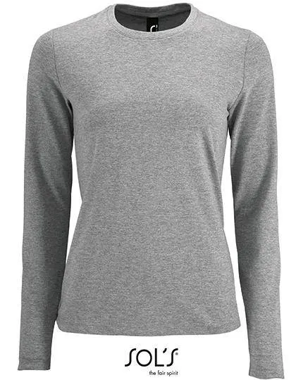 Lot de 5 T-Shirts Vierges SOL´S 02075 Imperial à Manche Longues Pour Femme