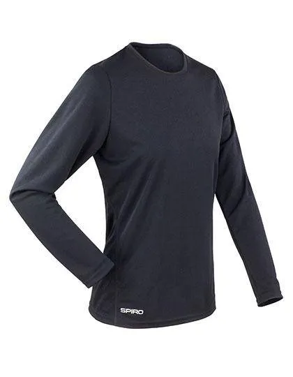 Lot de 5 T-Shirts Vierges Spiro S254F à Manche Longues Pour Femme