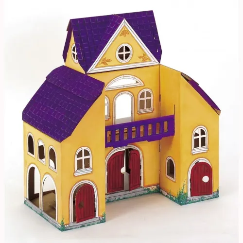 Maison de poupée en carton 