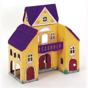 Maison de poupée en carton 