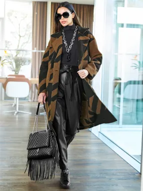 Manteau en tricot