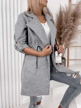 MANTEAU SUSANA GRIS