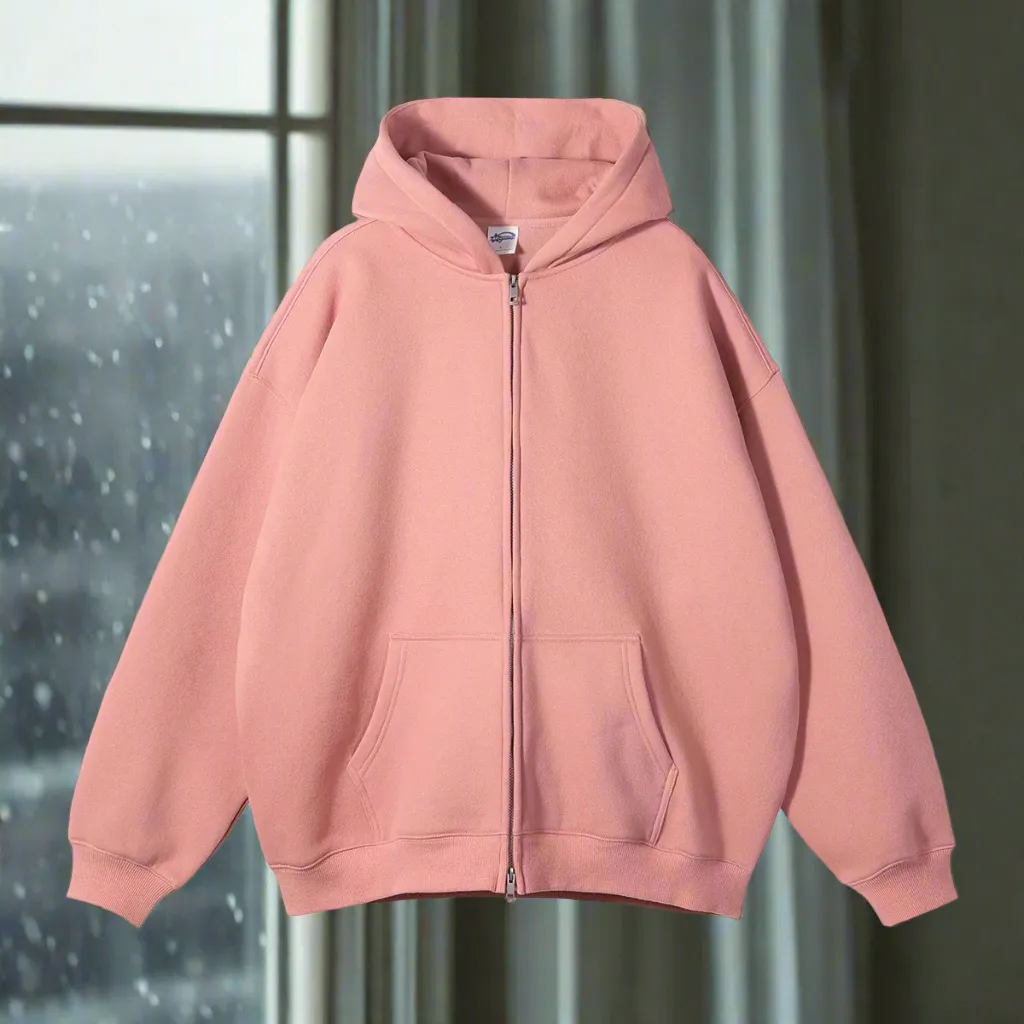 Marsha - Sweat à capuche simple doublé polaire
