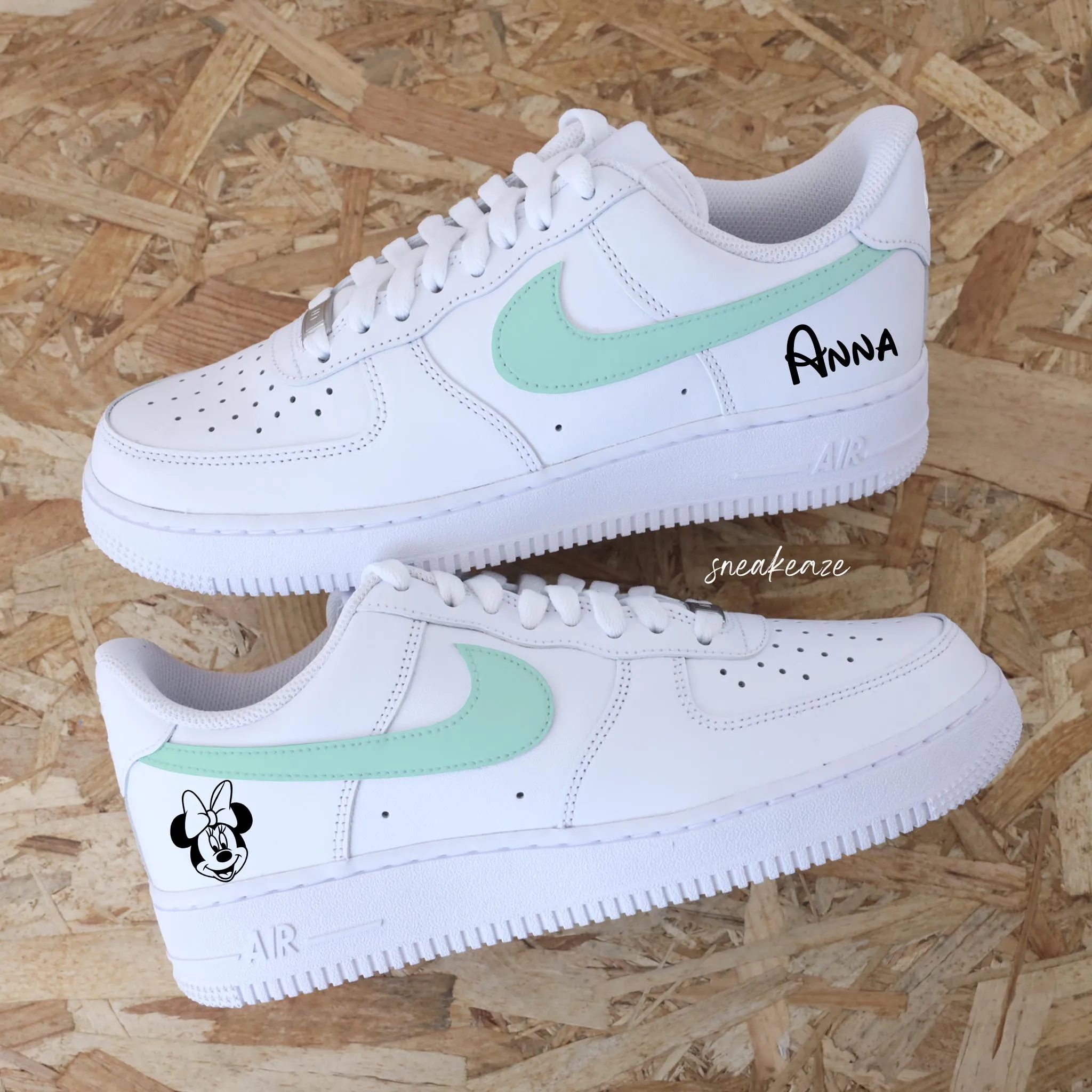 Minnie prénom (couleur au choix) - Air Force 1 custom