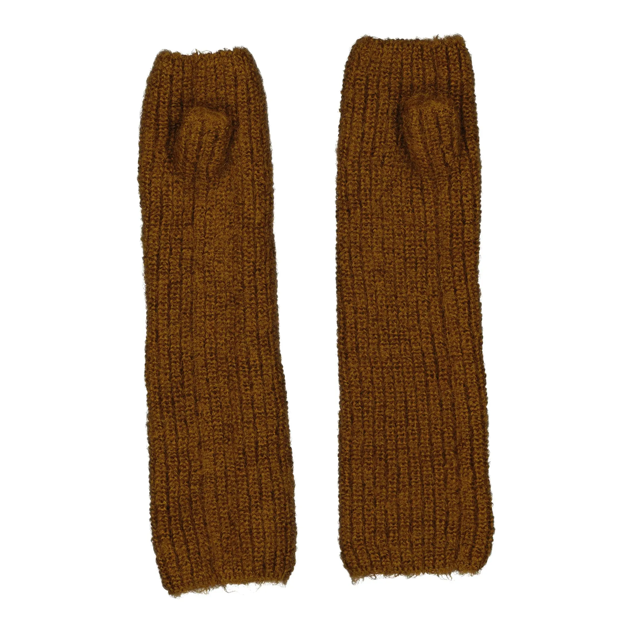 Mitaines tricot RVE - Olive