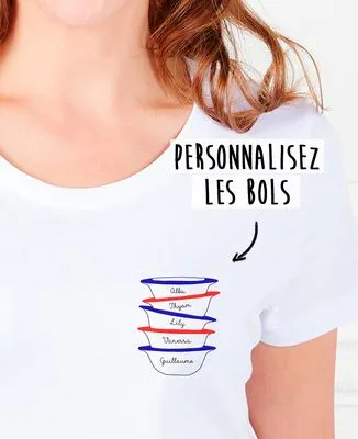 Mug Bols et prénom imprimé personnalisé