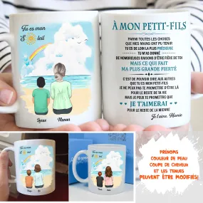 Mug Personnalisé - Petit-fils Mamie - Tu Es Mon Soleil